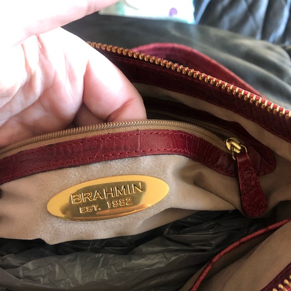 Brahmin Red Leather bag - Picture 8 of 11